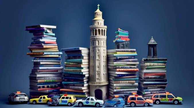 Knowing urban policing (Midjourney)